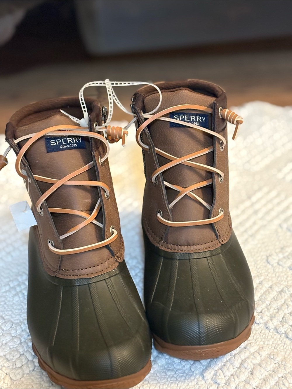 Sperry Women’s,Brown Waterproof Boots (NEW)